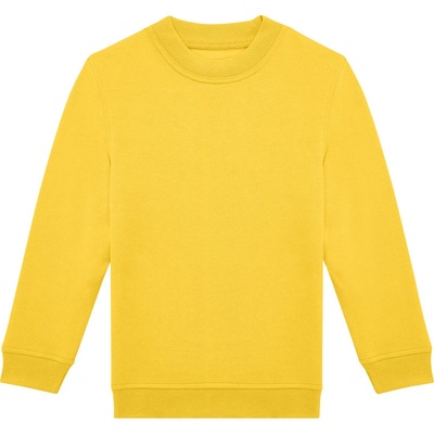 B&C mikina ID.332 Crew kids pop yellow