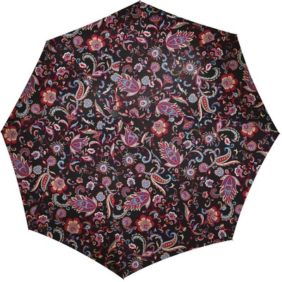 Reisenthel Pocket Duomatic paisley deštník černý