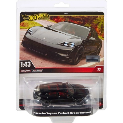 Hot Wheels Premium Porsche Taycan Turbo S Cross Turismo 1:43