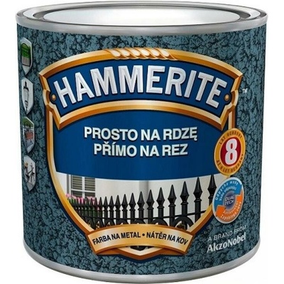 Akzo Nobel Hammerite Přímo na rez kladívkový 2,5L tmavě zelená
