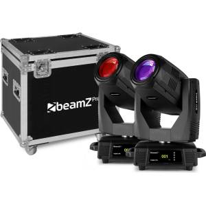 Tronios Комплект светлинни ефекти tiger 17r 350w beam/spot 2бр в кейс