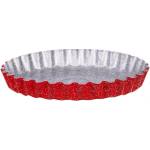 Voltz Форма за киш Voltz V51223RG, мраморно покритие, 27 cm диаметър, подходяща за съдомиялни машини, червена (V51223RG)