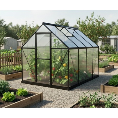 Lanit Plast Sarana 6x8 PC 4 mm černý LG4334 – Zboží Dáma