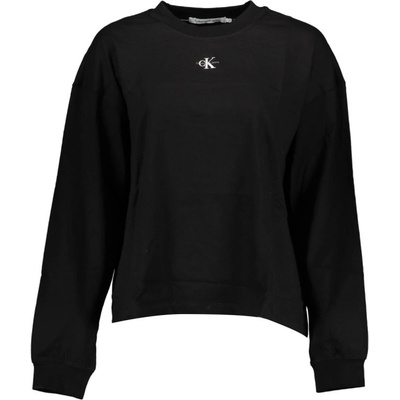 Calvin Klein Perfektné Dámske Tričko Dlhý Rukáv Čierna