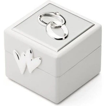 Bredemaijer Group Zilverstad Луксозна кутия със посребрени елементи за венчални халки (zv-7571261)