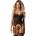 Obsessive Arrowel Black Corset S/M