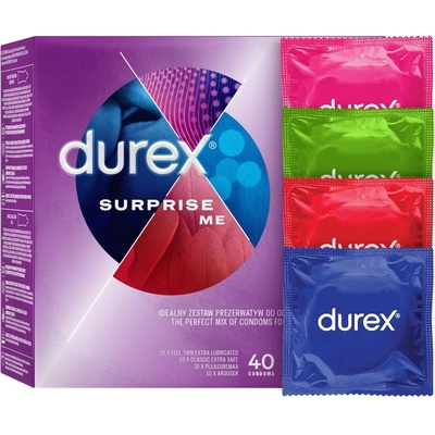 Durex Suprise Me 40 ks – Zbozi.Blesk.cz