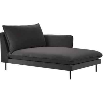 Cosmopolitan Design Vienna sametová 170 cm pravá šedá – Zboží Dáma