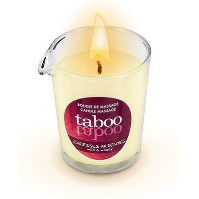 Svíčka masážní RUF Taboo MEN CARESSES ARDENTES 60 g