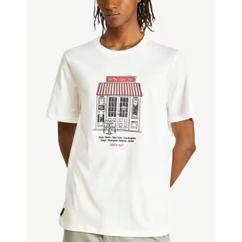 PUMA Graphics Cafe Mens Tee White