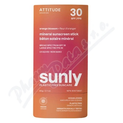 Attitude ochran.tyčin.tělo Orang.Blossom SPF30 60 g