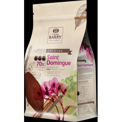 Cacao Barry Origin SAINT DOMINGUE horká 70% 1 kg - Callebaut - CACAO BARRY
