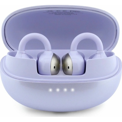 Guess Metallic Finish Classic Logo Purple