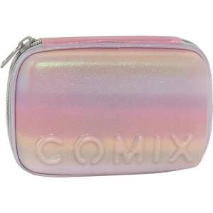 Comix Ученически несесер със съдържание comix rainbow pink 2024