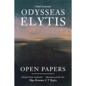 Open Papers | Odysseas Elytes, Odysseus Elytis, Olga Broumas (ISBN: 9781556590702)