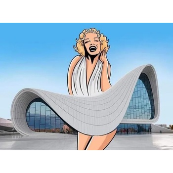 Image 1 of Мерилин Монро 50/40 см