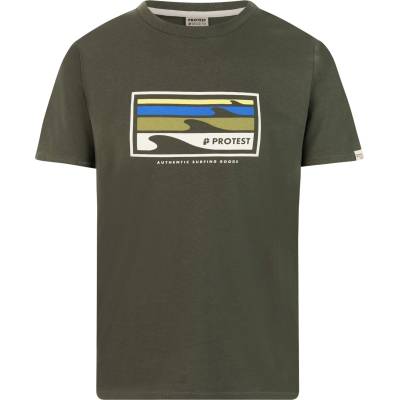 Protest Мъжка тениска Protest PRTHanwell T-shirt - Thyme (216-8181-0513)