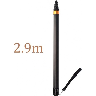 Rollin carbonová neviditelná selfie tyč 290 cm pro GoPro MAX A INSTA360 GO_8897 – Zboží Živě