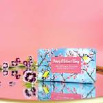 The English Soap Company Луксозен сапун " Прекрасна Майка" Люляк и черешов цвят Happy Mother' s day Lilac & Cgery Blossom Soap 190g