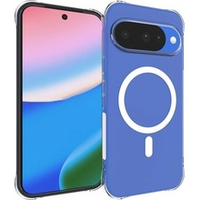 GIGAPACK Google Pixel 11 silikonové pouzdro na telefon – odolné proti nárazům, MagSafe, průhledné