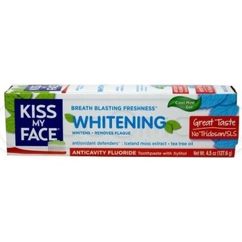 Kiss My Face Corp. zubní gel Whitening bez fluoridu 127,6 g