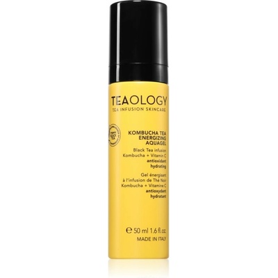 Teaology Kombucha Tea Energizing Aquagel hydratační gelový krém s vitaminem C 50 ml