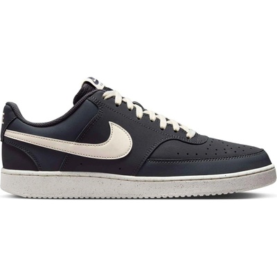 Nike court vision low premium tmavo sivá