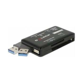 Delock Card Reader SuperSpeed USB Type-A (3.2 Gen 1) 5 Gbps, 6 Kartenschächte