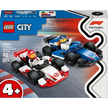 LEGO® City - F1 Williams Racing & Haas F1 Race Cars (60464)