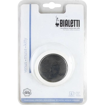 Bialetti 4 nerez sitko + silikonové tesnenie