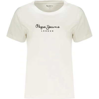 PEPE JEANS Дамска тениска с къс ръкав pepe jeans, Размер l, Цвят Бяло (pm5000122mae_bi800)
