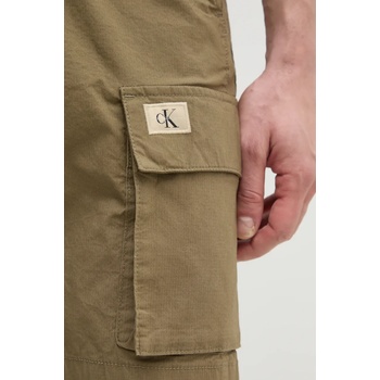 Calvin Klein Jeans Къс панталон Calvin Klein Jeans в зелено J30J327376 (J30J327376)