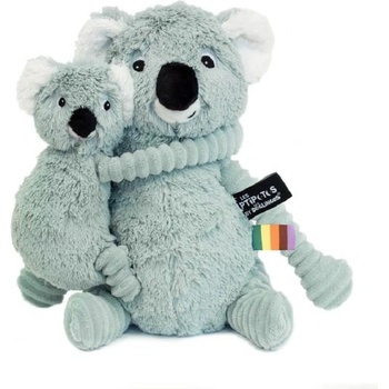 Les Ptipotos Плюшено коала Транкилу ментово - мама с дете