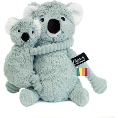 Les Ptipotos Плюшено коала Транкилу ментово - мама с дете