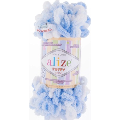 Alize Příze Puffy color Varianta: 5865