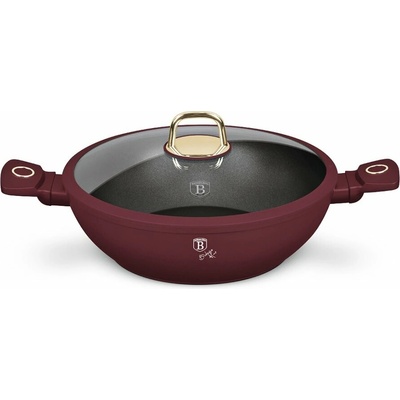 Wok s poklicí 30 cm, Berlinger Haus BH-8035 Leonardo Collection