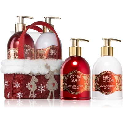VIVIAN GRAY Red Christmas подаръчен комплект за ръце