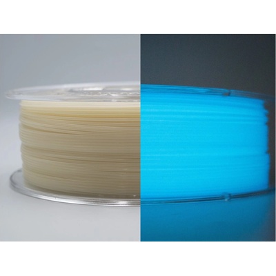Devil Design PLA 1,75 mm modrý svietiace v tme 1 kg