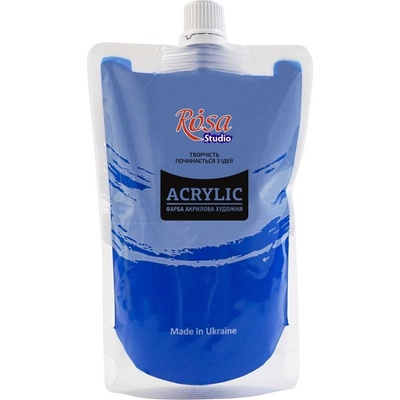 Rosa Studio АКРИЛНА боя Cobalt Blue (449) 200 ml 1 бр (323200449)