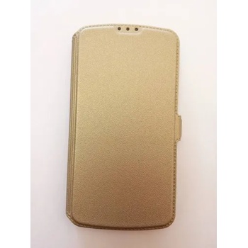 Image 1 of LG Страничен калъф тефтер lg k5 златен