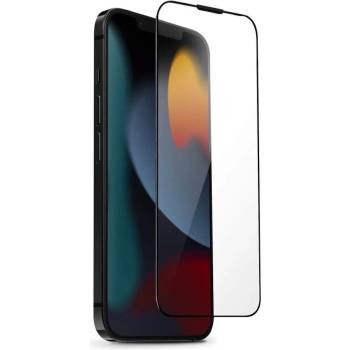 Uniq Optix Vivid Pro Full Cover Tempered Glass - калено стъклено защитно покритие за дисплея на iPhone 14 Plus, iPhone 13 Pro Max (черен-прозрачен)