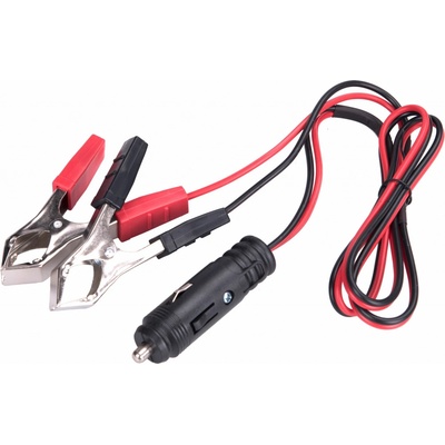 HERON Kábel so štipcami na 12V, autozástrčka 8898142