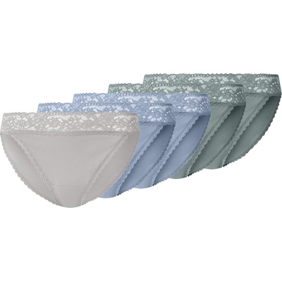 esmara Dámské kalhotky s krajkou 5 kusů zelená modrá šedá – Hledejceny.cz