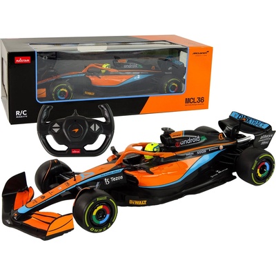 Rastar RC formula MCLAREN F1 oranžová1:12