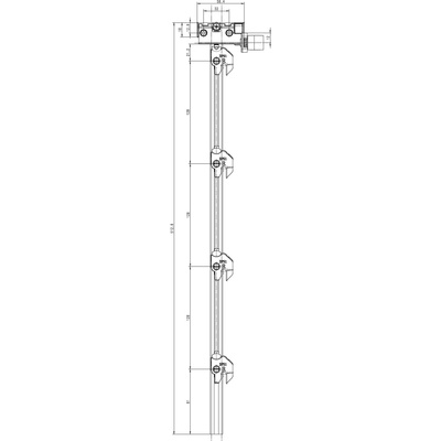 Lehmann Tyč SVS Elevon TYP 7 0+4 výška 515mm