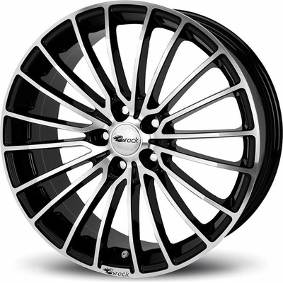BROCK B24 8x18 5x110 ET38 black polished