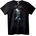 NOONEBRAND Тениска ALCEST - ÉCAILLES DE LUNE Турне - 3XL, Black