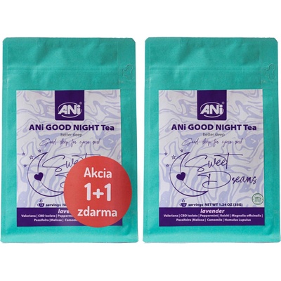 ANilab Čaj na spanie Levanduľa Reishi 35 g