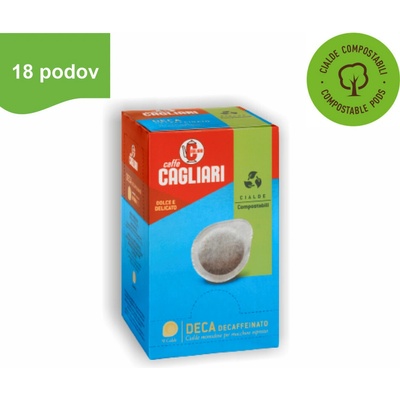 Cagliari Caffe Deca pody 18 ks