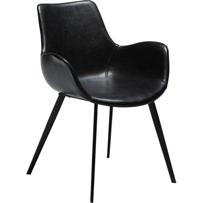 Dan-Form Hype s područkami ekokůže černá vintage